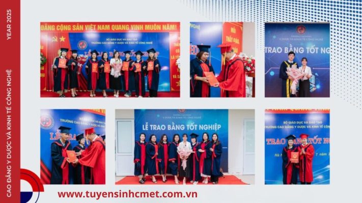 Trang tuyển sinh trường Cao đẳng y dược và kinh tế công nghệ cmet look book 2025 04
